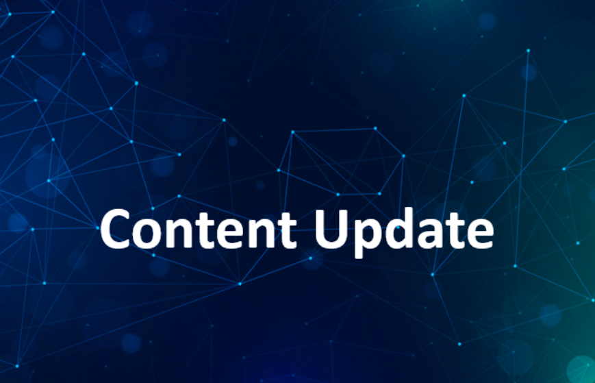 Content update - week 18/2024